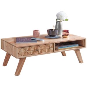Salontafel REWA acaciahout 95 cm breed - WL5.599