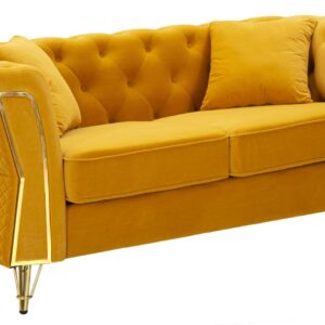 BANK EMY MOSTERD MET KUSSENS CM 162X83X76 - 14282600DS