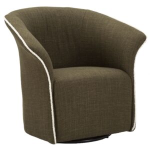 SIENA GREEN DRAAIFAUTEUIL CM 83,5x66x80 (ZITHOOGTE CM 42) - 142866000V