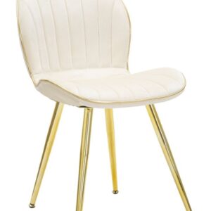 PARIS STOEL SPACE CRÈME/GOUD SET 2 PZ CM 46X58X77 - 142562000C