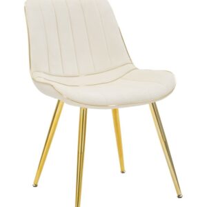STOEL PARIJS CREMA/GOUD SET 2 PZ CM 51X59X79 - 142337000C