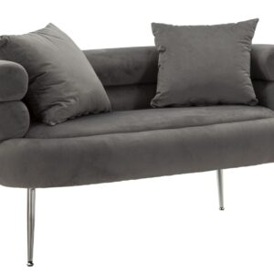 BANK SILVERY PLUS MET KUSSENS CM 133X68X69 - 142823000D