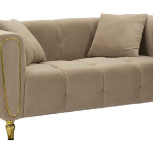 BANK ALMA GRIJS MET KUSSENS CM 155X81X71 - 14282700DG