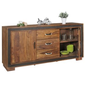 Dressoir KARAN sheeshamhout 160x80x44 cm - WL5.193