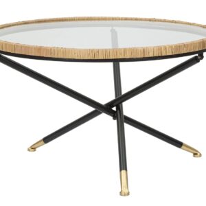 TAVOLO DA CAFFE' SAINT BARTH ROTONDO CM Ø 80X46,5 - 1425950000