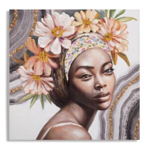HANDGEMAAKTE MUURSCHILDERING NAOMI -A- CM 100X3X100 - 032353000A