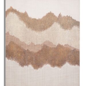 HANDGEMAAKTE MUURSCHILDERING BROWNY CM 80X3,7X100 - 322050000