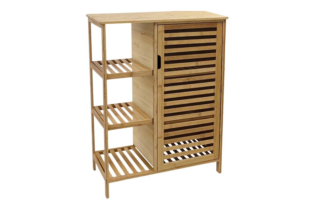Bamboe wandplank ZEN-BO 65cm naturel - 48180