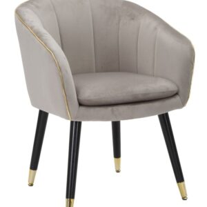 PARMCHAIR PARIJS GRIGIA/GOUD CM 62X58X78 - 142338000G