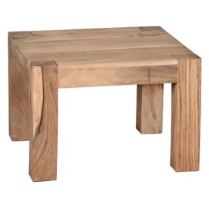 Salontafel acaciahout bruin 60 cm - WL1.443