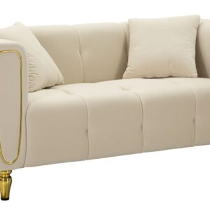 BANK ALMA CRÈME MET KUSSENS CM 155X81X71 - 14282700DC
