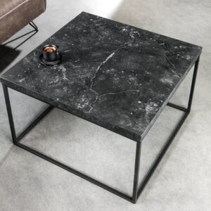 Moderne salontafel ARCHITECTURE 60cm grafiet metalen frame - 44759