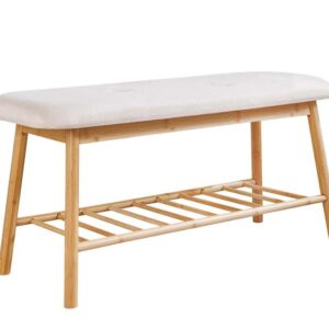 Schoenenrek ZEN-BO 90cm bamboe naturel beige - 48176