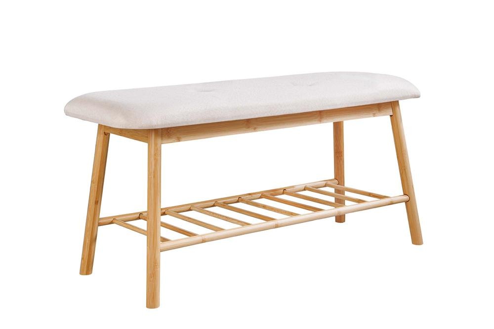 Schoenenrek ZEN-BO 90cm bamboe naturel beige - 48176