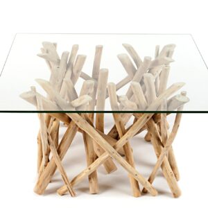 Salontafel DRIFTWOOD 60cm rek zonder glasplaat - 19806-1
