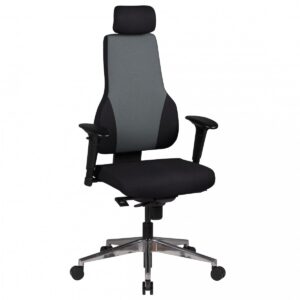 Bureaustoel QENTIN stof zwart 63 cm - SPM1.272