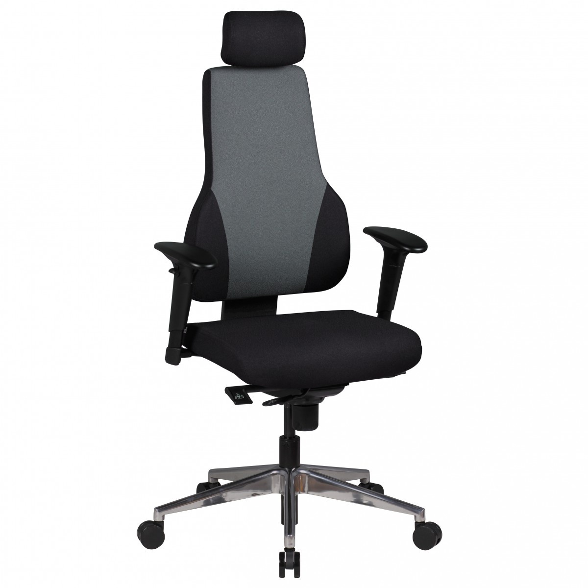 Bureaustoel QENTIN stof zwart 63 cm - SPM1.272