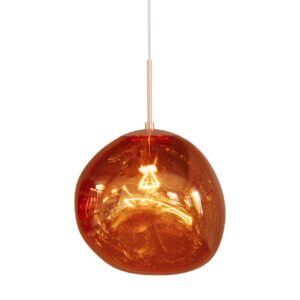 Hanglamp LIQUID DIAMOND 35 cm glas koper - 46018