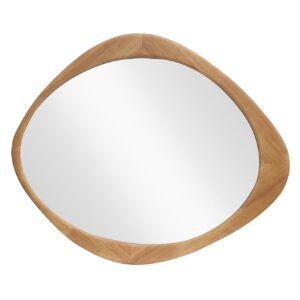 ORGANIC wandspiegel 90 cm massief hout eikenhoutlook - 48244