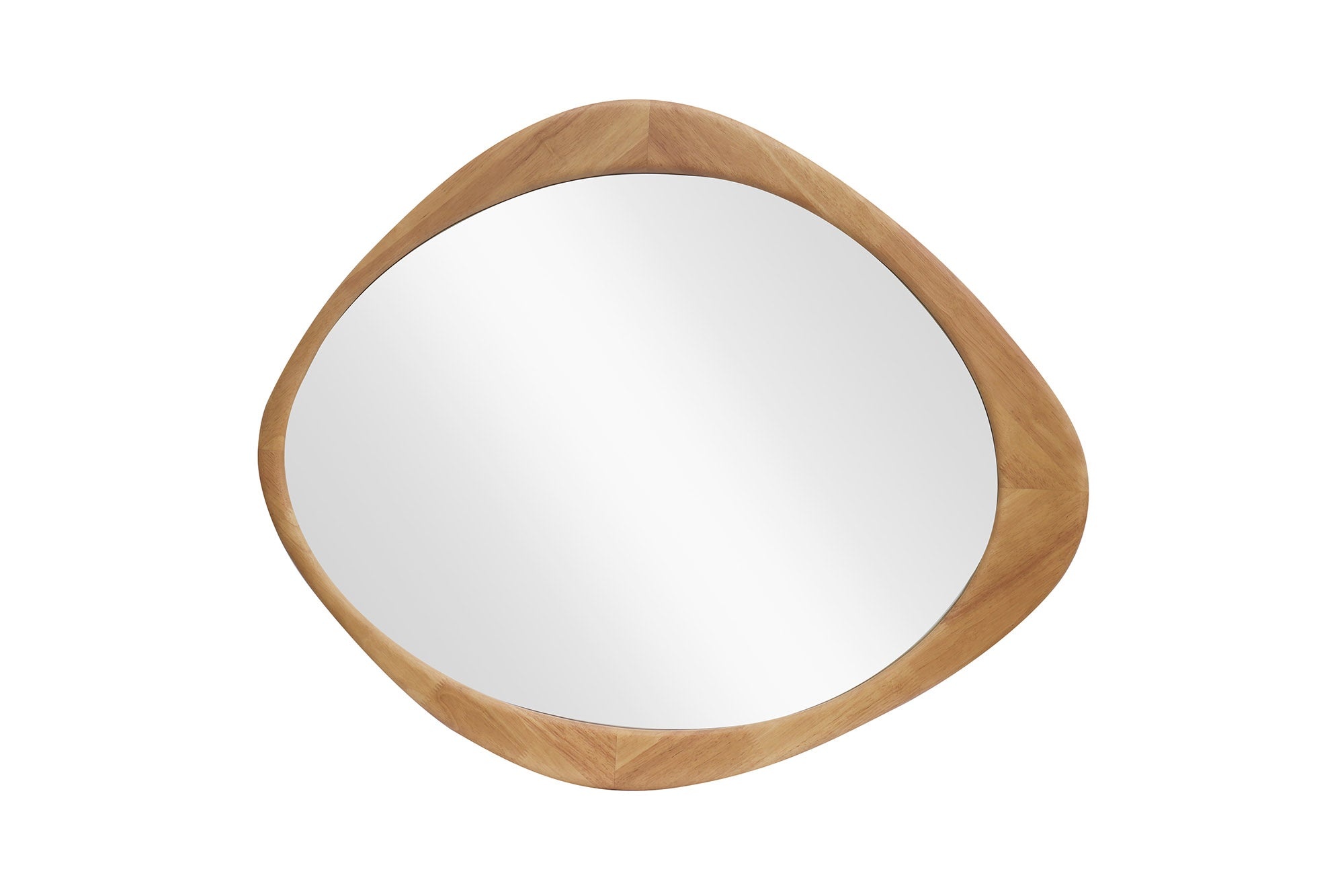 ORGANIC wandspiegel 90 cm massief hout eikenhoutlook - 48244