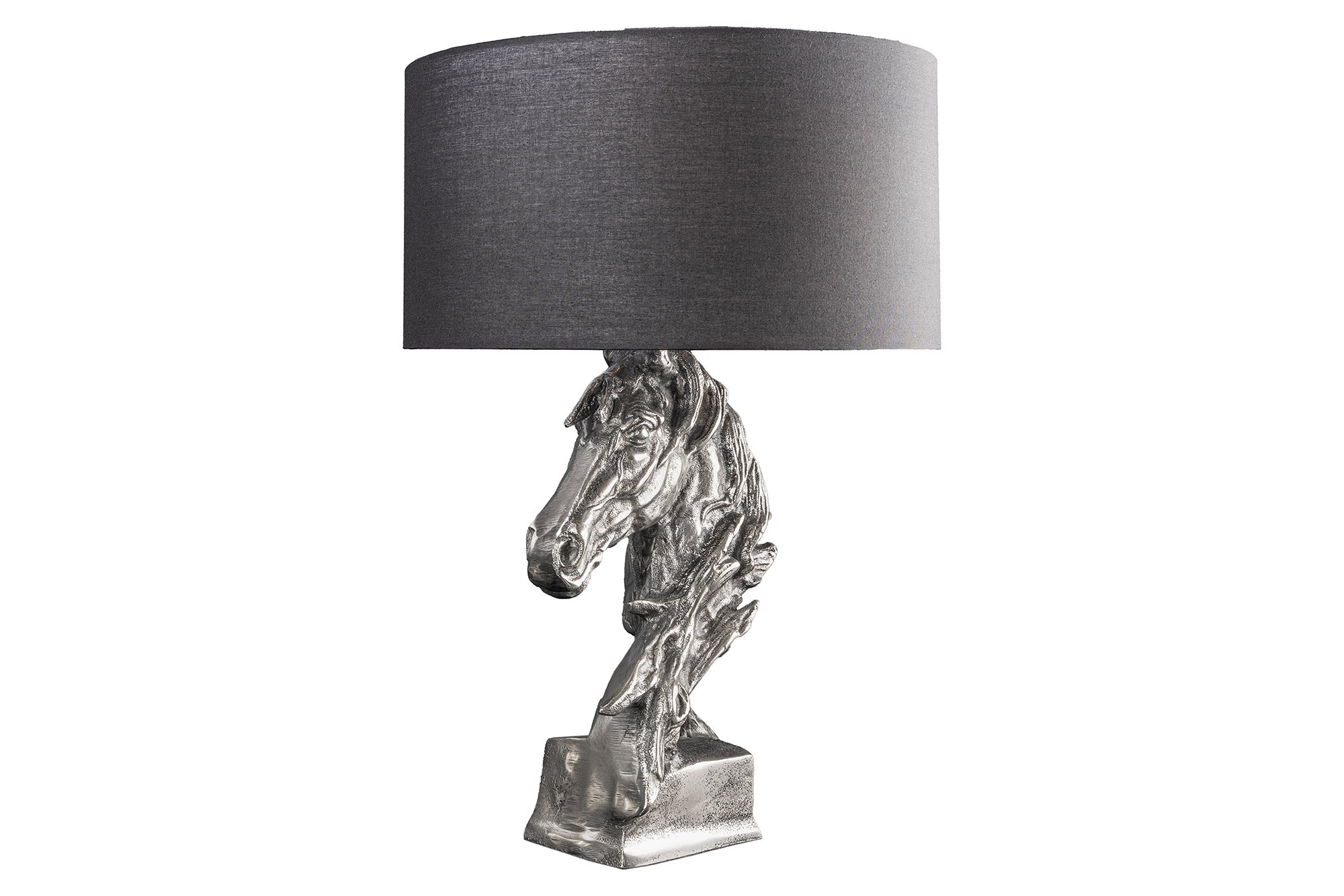Tafellamp CABALLO zilver zonder lampenkap - 43624
