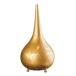 Vloerlamp ORIENT LIVING 50 cm ijzer met gouden decoratie - 44898