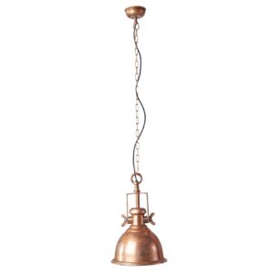 Hanglamp INDUSTRIEEL gemarmerd koper - 41271
