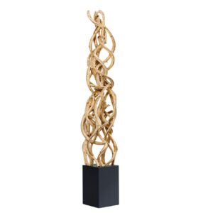 Vloerlamp VIGNE 150 cm van gerecycled hout incl. LED-lamp - 43075