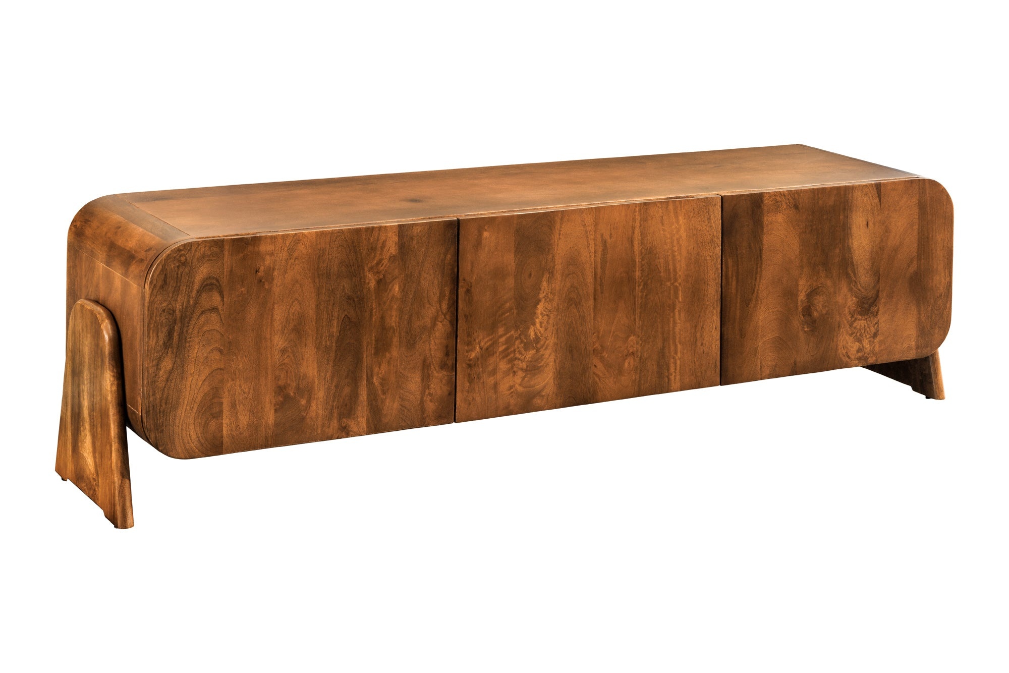 TV-bord BRASIL 160 cm mangohout bruin - 45789