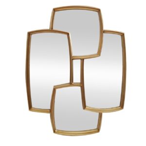 Wandspiegel QUADRA 90 cm goud - 48190