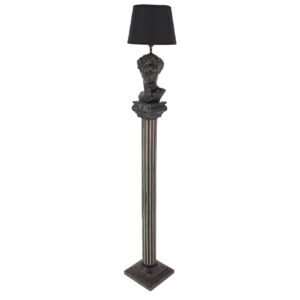 Vloerlamp DAVID 120cm sculptuur zwart - 48061