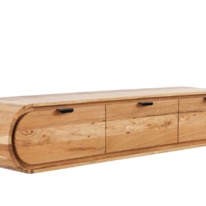 TV-bord ORGANIC 160cm hangend, acaciahout naturel - 47756