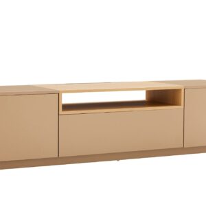 TV-bord LOFT 160 cm naturel grijsbeige - 47812