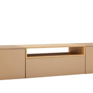 TV-Board LOFT 160cm hangend naturel grijsbeige - 47809