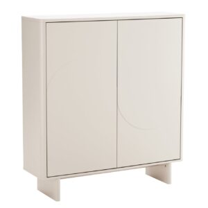 Highboard SAVOY 130 cm 3D met wit marmeren keramisch blad - 47799