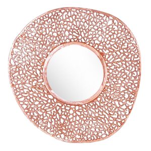 Wandspiegel LEAF 110cm koper - 40875