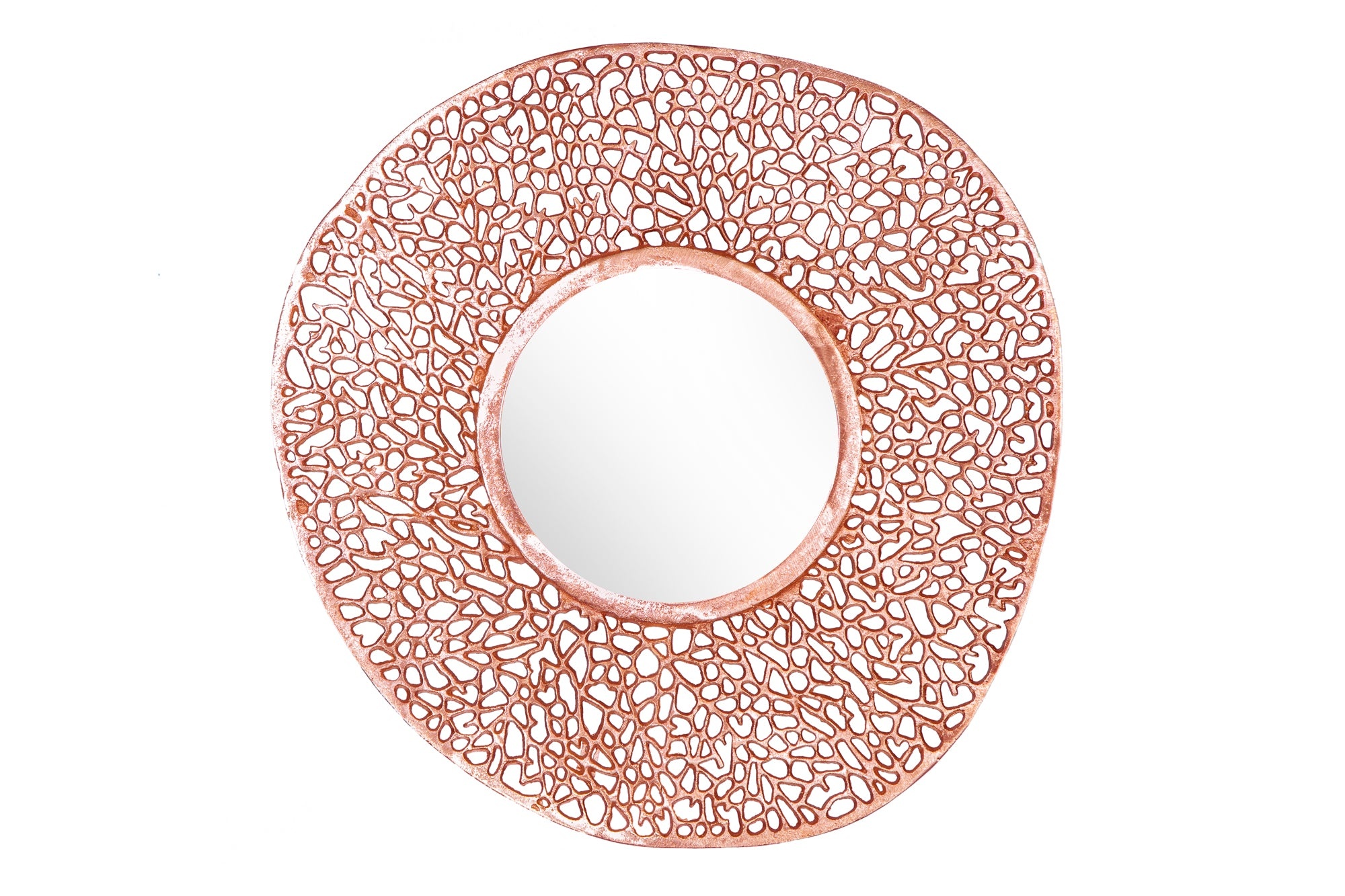 Wandspiegel LEAF 110cm koper - 40875