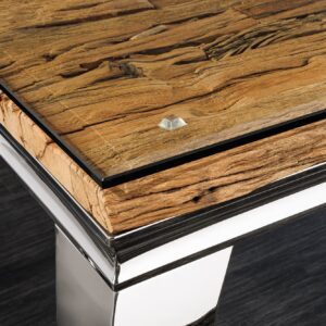 Console tafelblad BARRACUDA 140x45cm teakhout - 44374