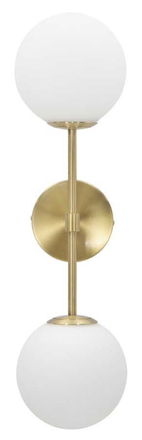 WANDLAMP GLAMY DOPPIA CM 15x21x55 - 1711340000