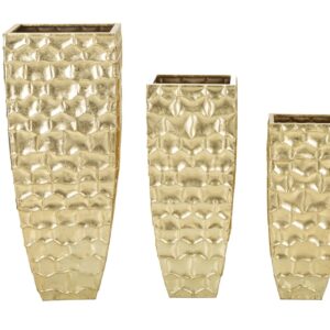 VAASHOUDER GLODY SET 3 STUKS CM 38X38X94-30,5X30,5X76-
23x23x63 - 421090000