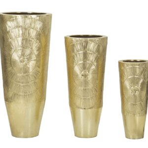 VAASHOUDER GOLDELY SET 3 STUKS CM Ø 50,8X114,9-40X92,7-29,8X70,5 - 421080000
