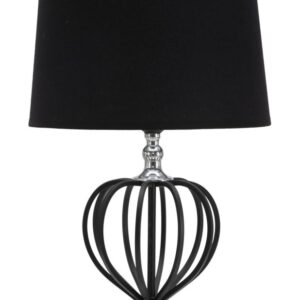 TAFELLAMP DONKERZILVER CM Ø28X44,5 - 1711490003