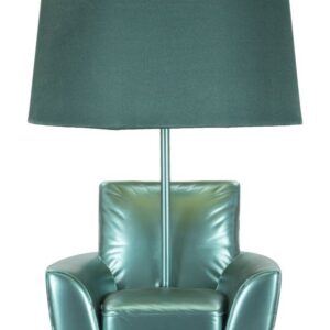 TAFELLAMP MIDDEN EEUW 
TURQUOISE CM Ø 26X43 - 171256000V