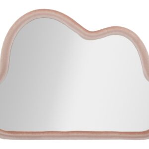 WANDSPIEGEL WOLK ROZE FLUWEEL CM 90X4X60 - 661250000