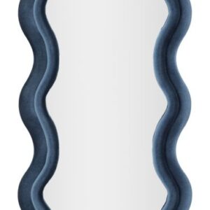 WANDSPIEGEL EMILY BLAUW FLUWEEL CM 60X6X160 - 066121000B