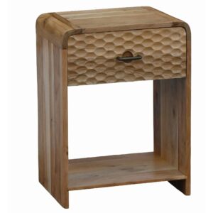 Nachtkastje mangohout 54 cm hoog - WL7.778
