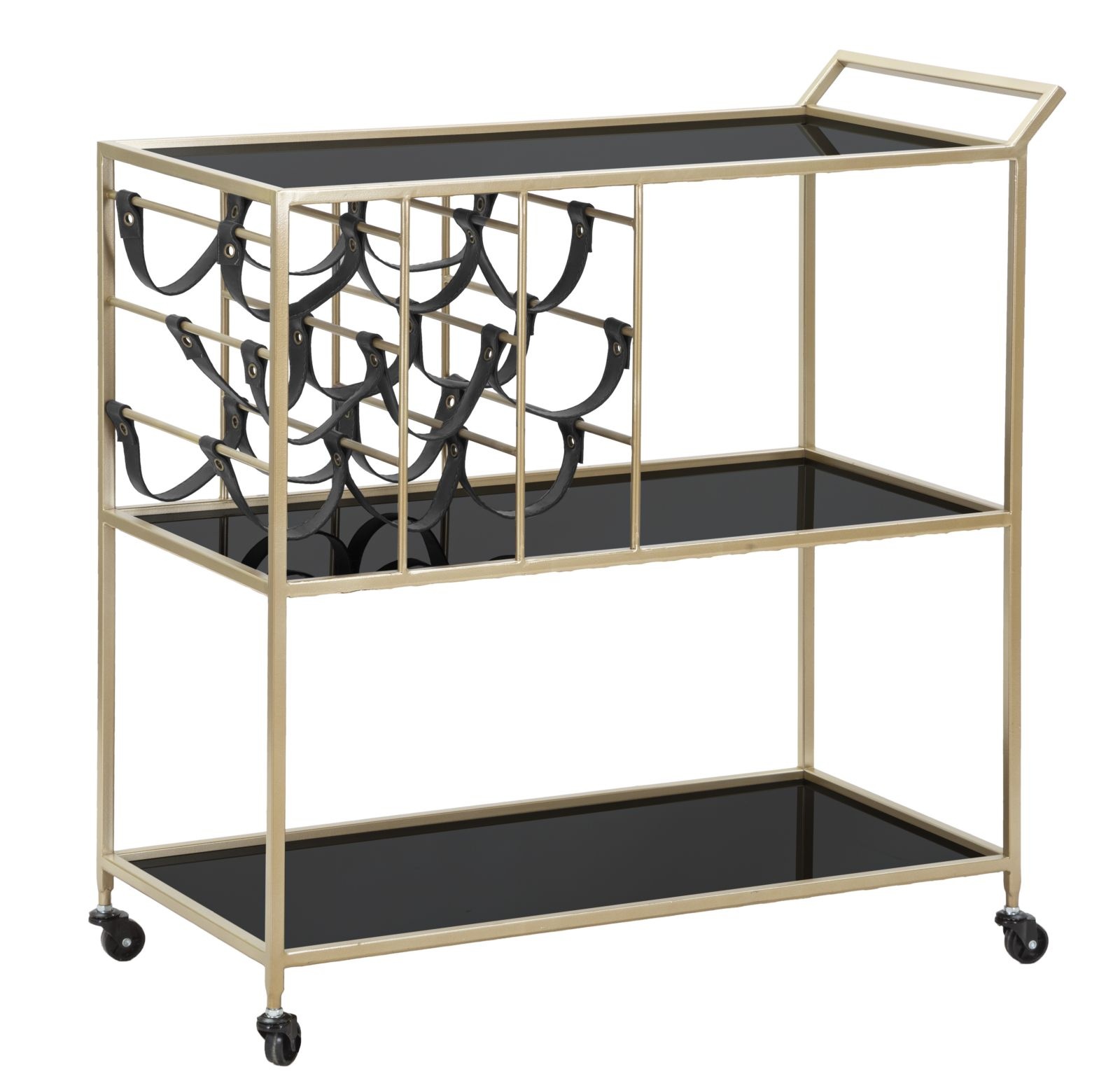 TROLLEY ZWART TOUW CM 79X39,5X82 - 1425320000