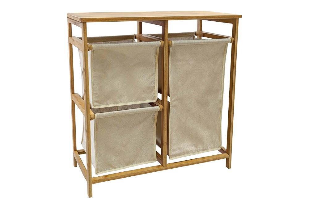 Wasmand LAGOON SPA 70cm bamboe naturel beige - 48173