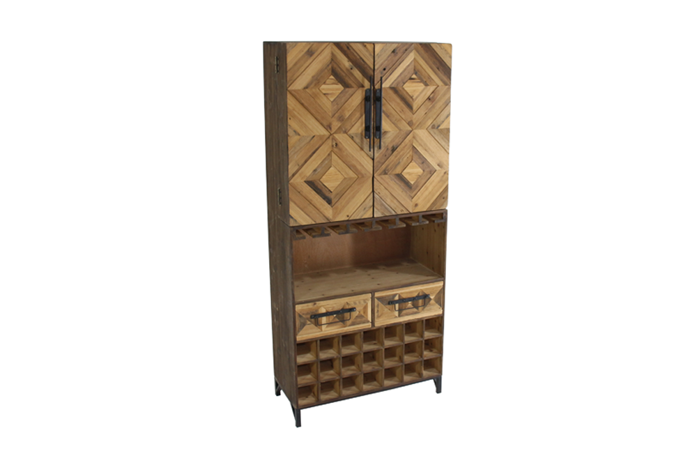Barmeubel BODEGA 160cm grenen naturel - 48166