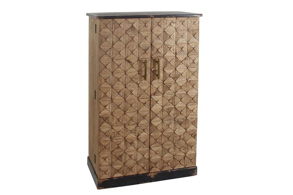Barkasten BODEGA 120cm grenenhout naturel - 48162